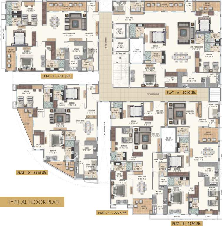 Images for Cluster Plan of Shaurya Constructions Mangalagiri One