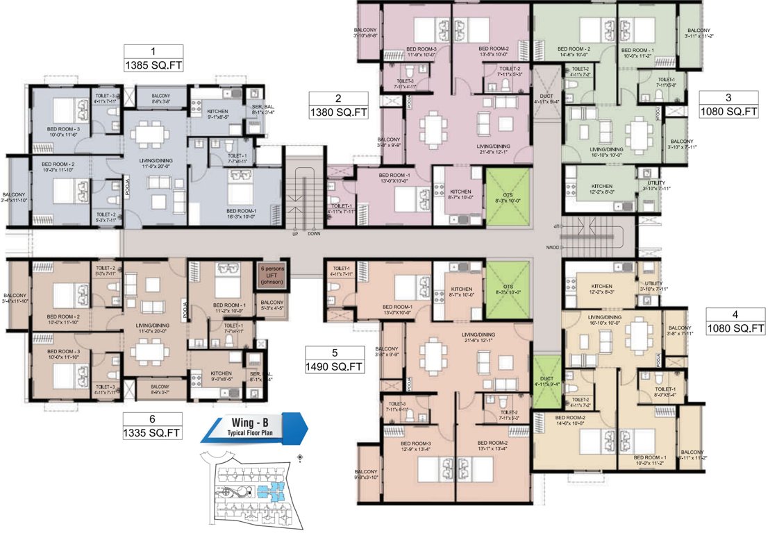 Images for Cluster Plan of Arun Estancia Mini