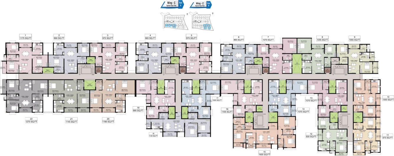 Images for Cluster Plan of Arun Estancia Mini