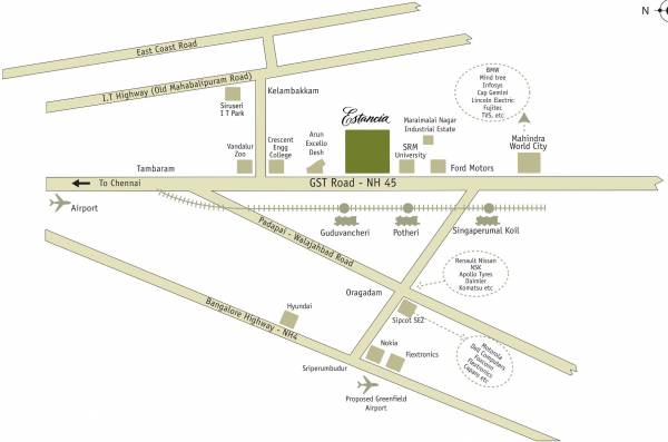 Images for Location Plan of Arun Estancia Mini