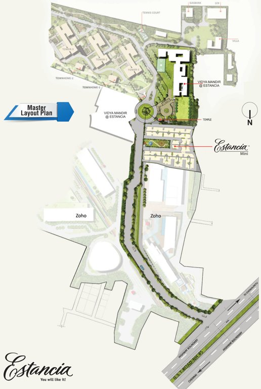 Images for Master Plan of Arun Estancia Mini