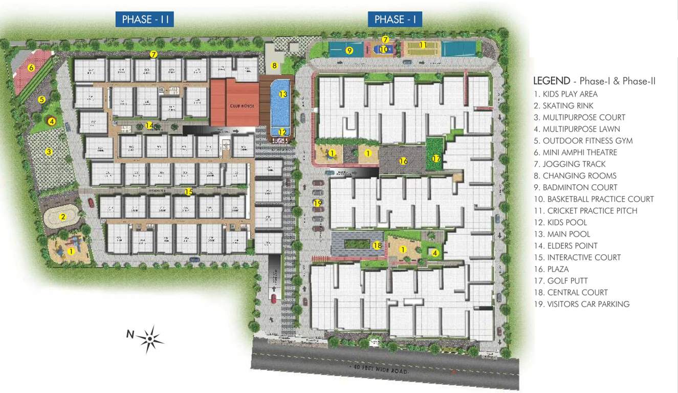 Images for Master Plan of DSR White Waters II