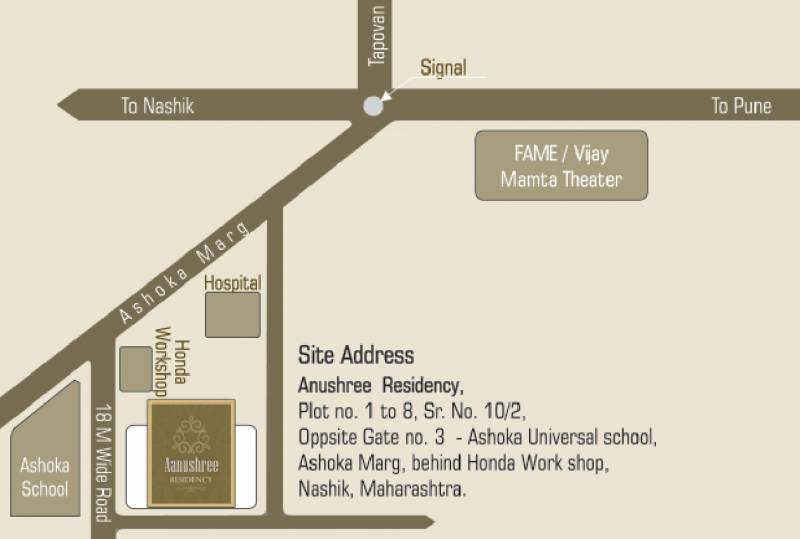 Images for Location Plan of A C Aanushree Residency