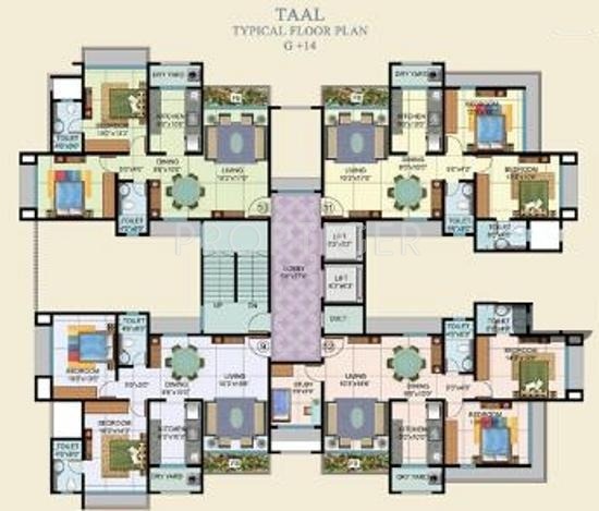 Images for Cluster Plan of Veena Saaz