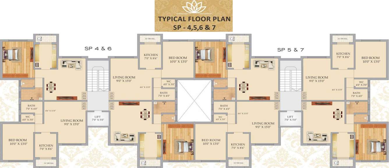 Images for Cluster Plan of KK Supreme Point