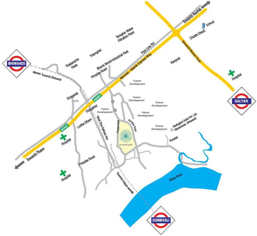  anantam phase i Images for Location Plan of Oyster Anantam Phase I
