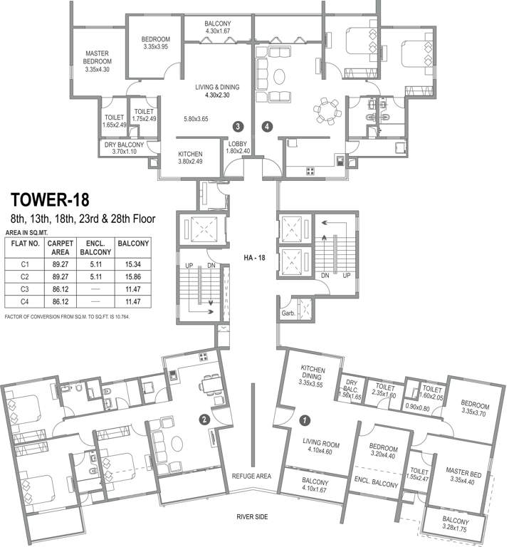  blue ridge project c land t18 and t19 Images for Cluster Plan of Paranjape Blue Ridge Project C Land T18 and T19