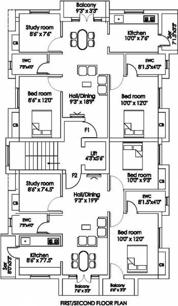 Images for Cluster Plan of Vinod Orchid