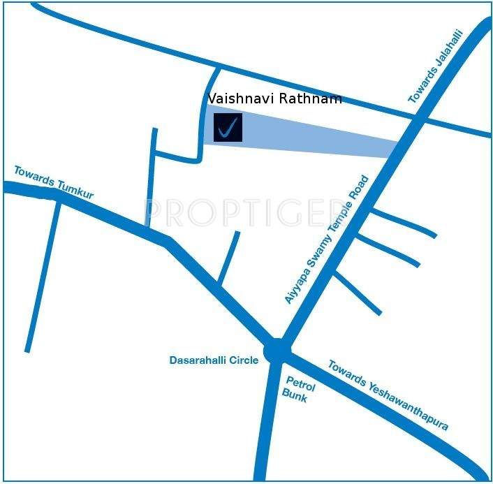 rathnam Images for Location Plan of Vaishnavi Rathnam