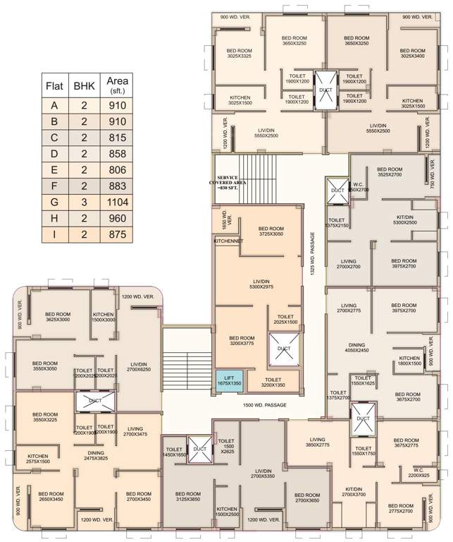  abasan Images for Cluster Plan of Tirath Abasan