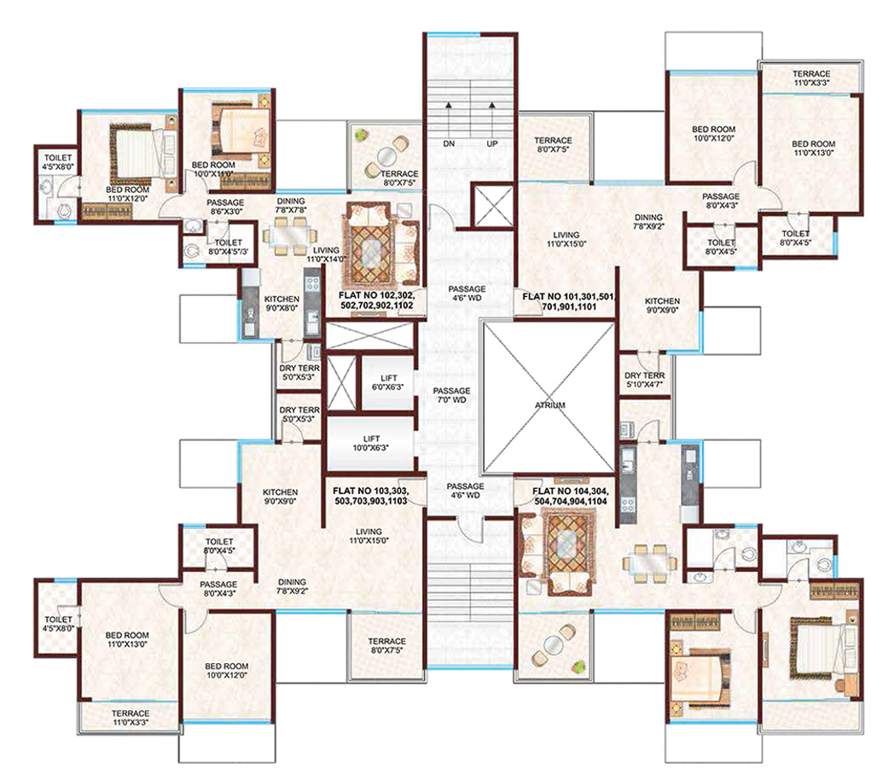 Images for Cluster Plan of Pharande L Axis Phase 1 Cluster B