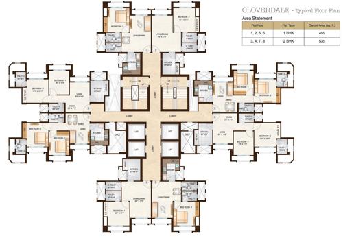 Images for Cluster Plan of Hiranandani Cloverdale