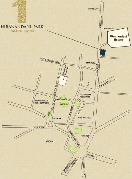 Images for Location Plan of Hiranandani Barrington