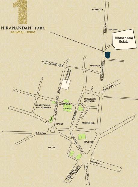 Images for Location Plan of Hiranandani Barrington