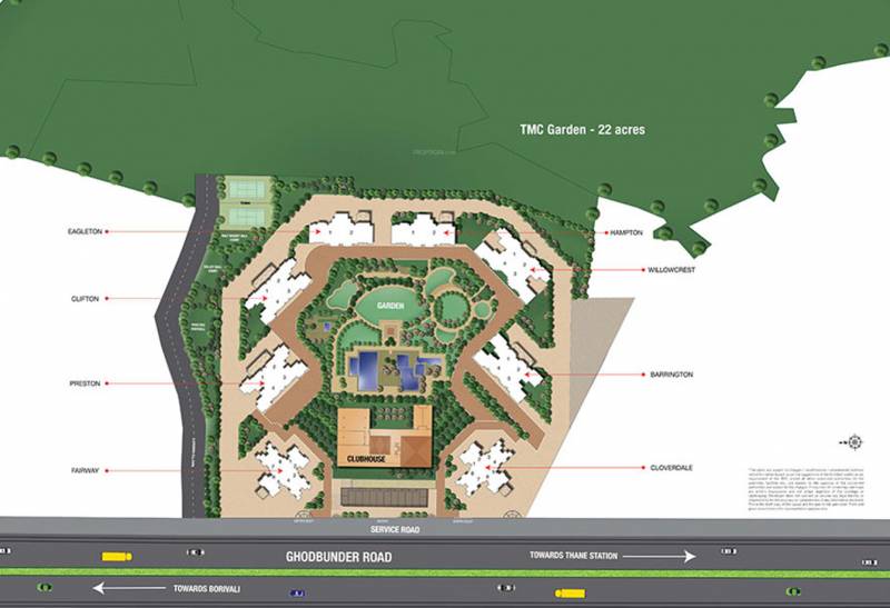  clifton Images for Site Plan of Hiranandani Clifton