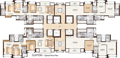  clifton Images for Cluster Plan of Hiranandani Clifton