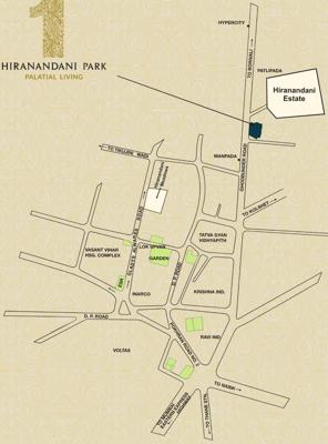  clifton Images for Location Plan of Hiranandani Clifton