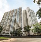 Elevation main of Hiranandani Atlantis A And B Wing