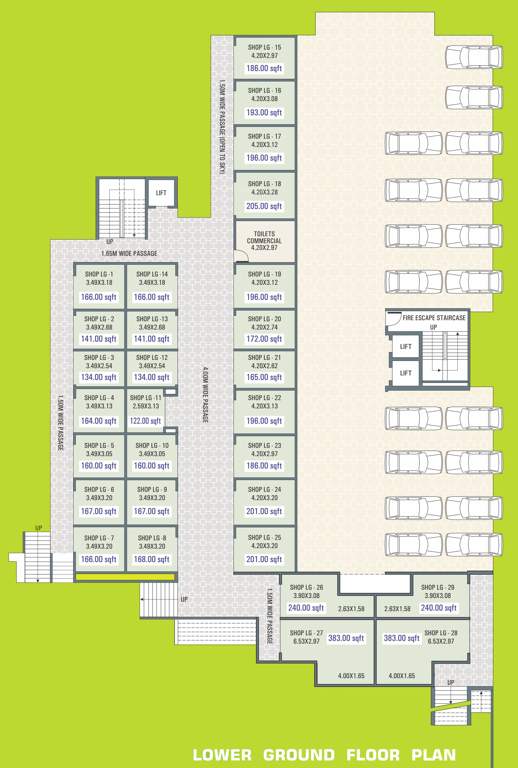 rudraksha towers Images for Cluster Plan of Kangralkar Rudraksha Towers
