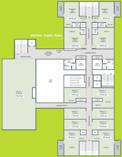  rudraksha-towers Images for Cluster Plan of Kangralkar Rudraksha Towers