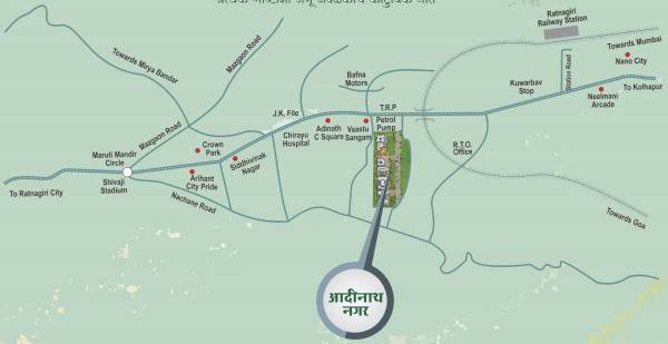 Images for Location Plan of Arihant Aadinath Nagar Phase 1