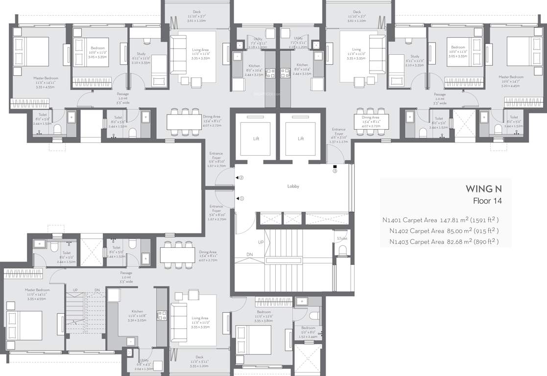 Images for Cluster Plan of Godrej Trees Phase 2