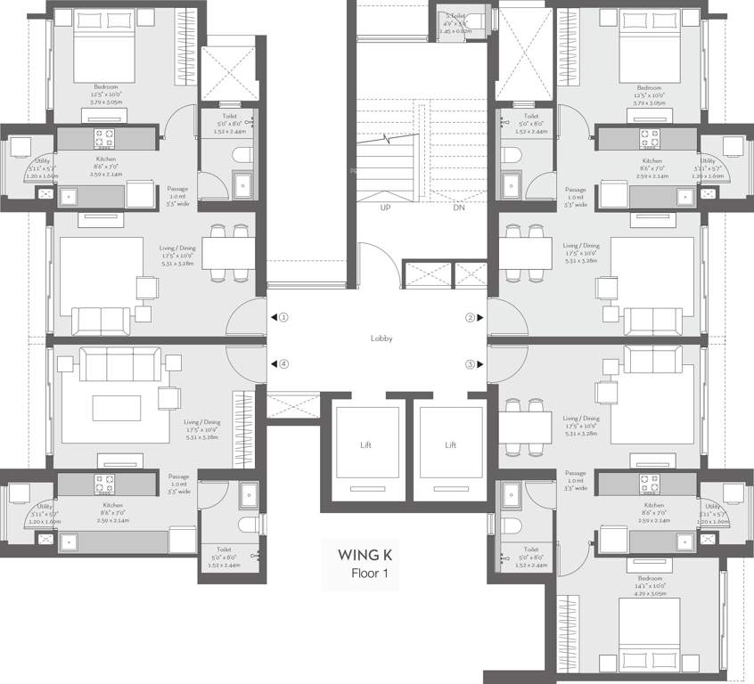 Images for Cluster Plan of Godrej Trees Phase 2
