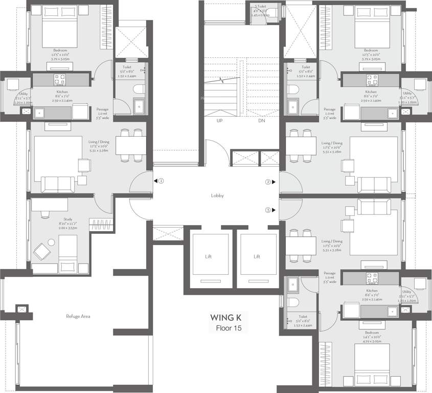 Images for Cluster Plan of Godrej Trees Phase 2