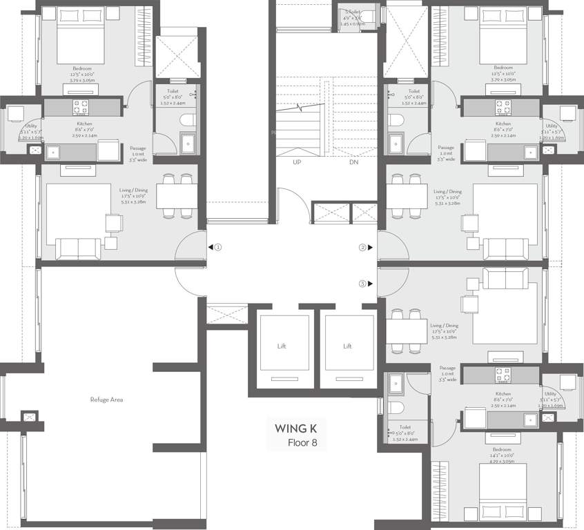 Images for Cluster Plan of Godrej Trees Phase 2