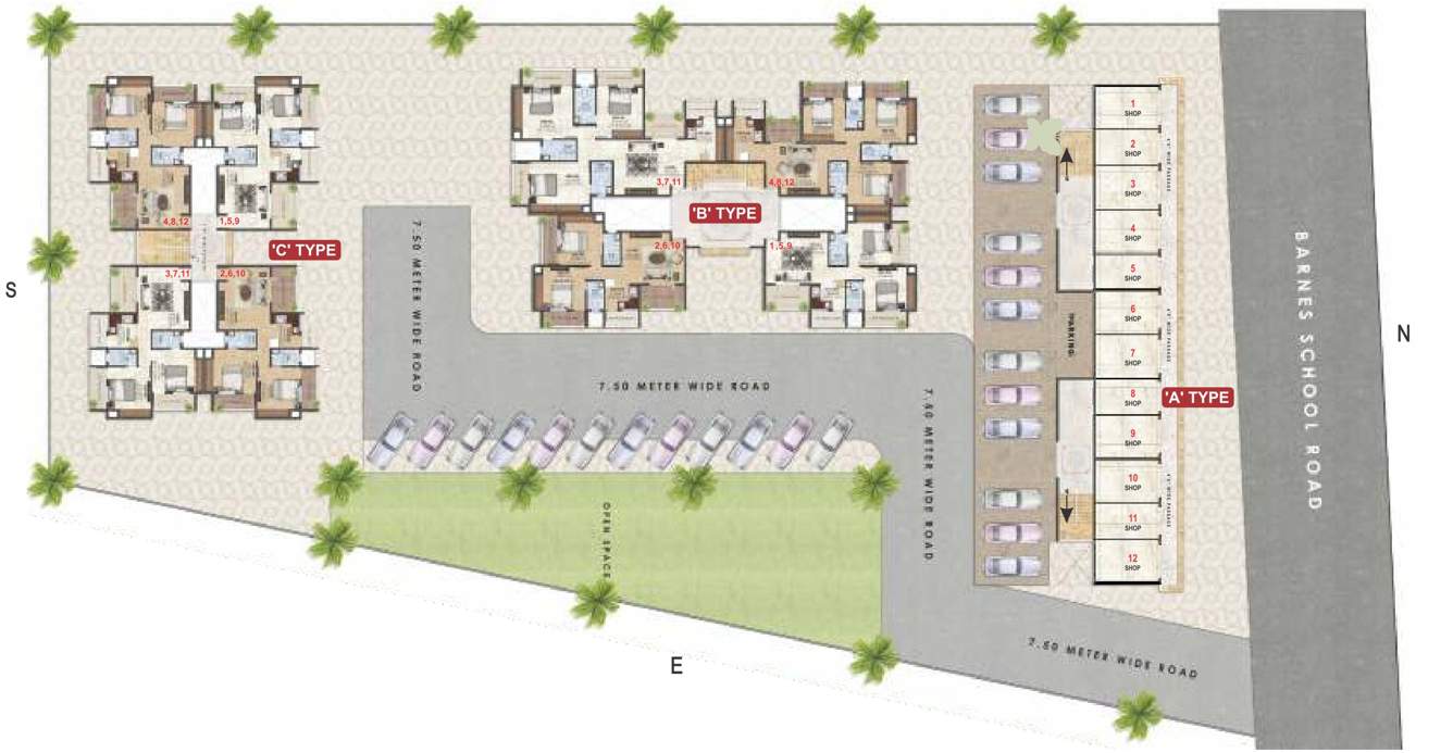  hari sparsh phase iii Images for Layout Plan of Karda Hari Sparsh Phase III
