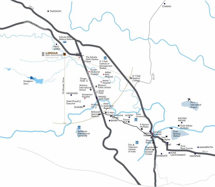 Images for Location Plan of Lodha Belmondo St Andrews E
