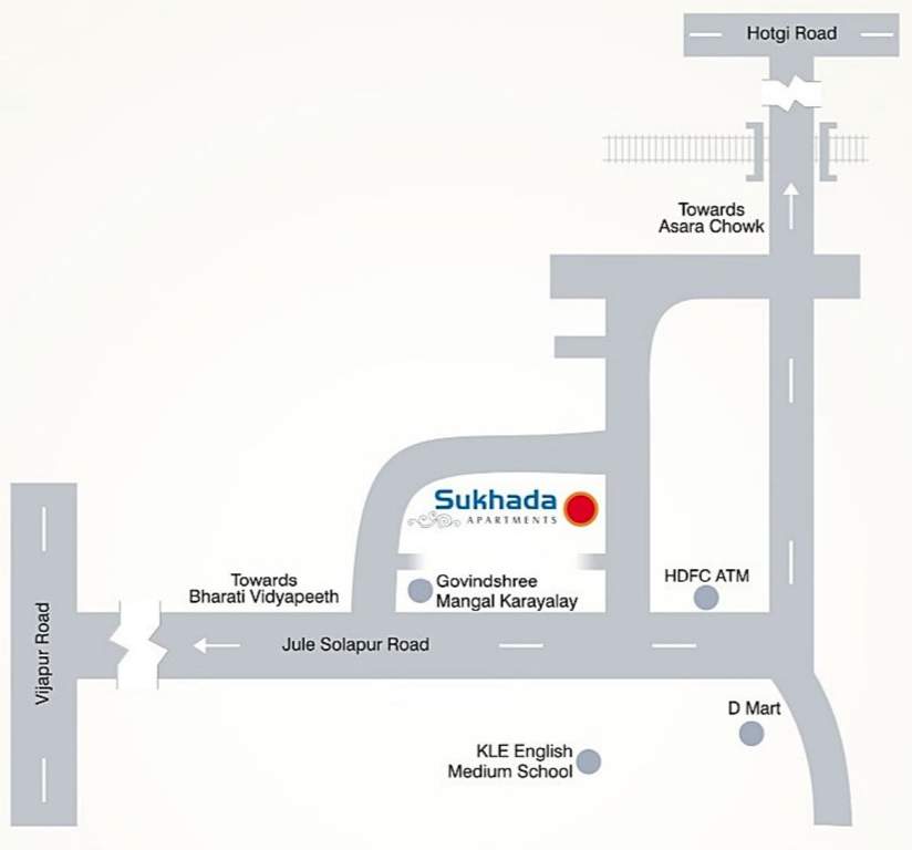 Images for Location Plan of Raut Salunkhe Associates Sukhada Apartments