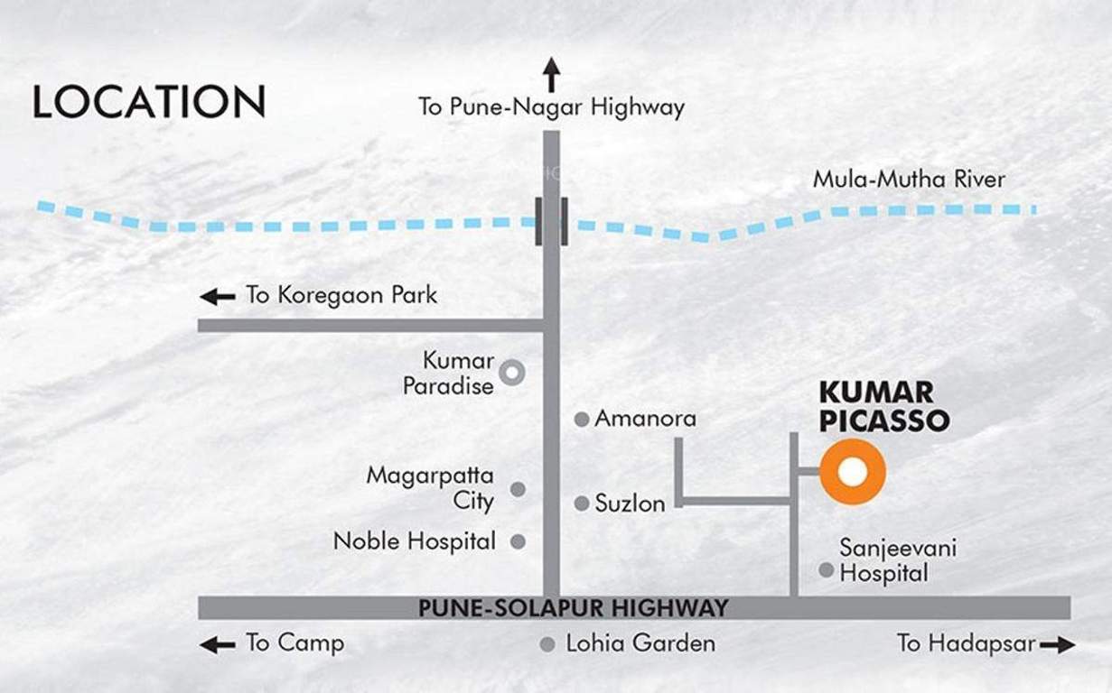  picasso phase ii Images for Location Plan of Kumar Picasso Phase II