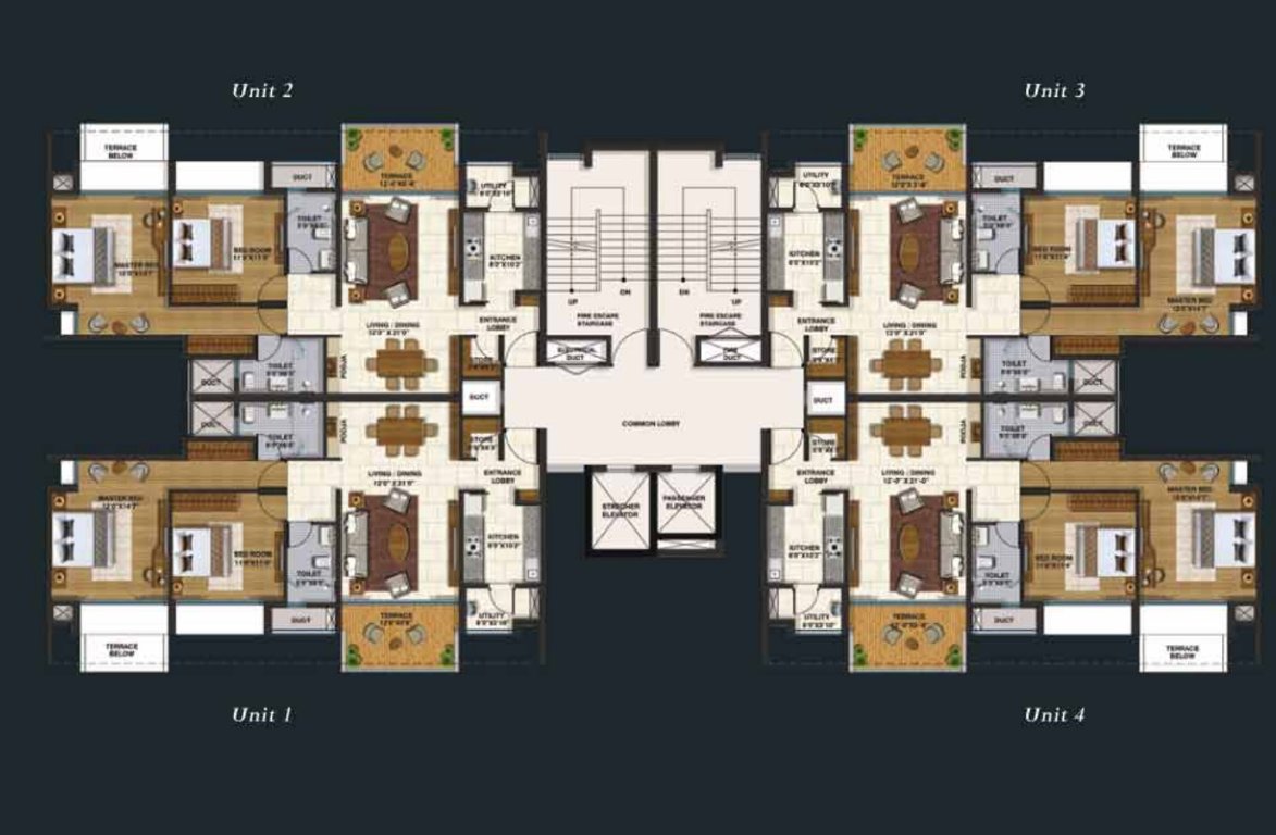 lodha belmondo sawgrass b Sawgrass B Cluster Plan