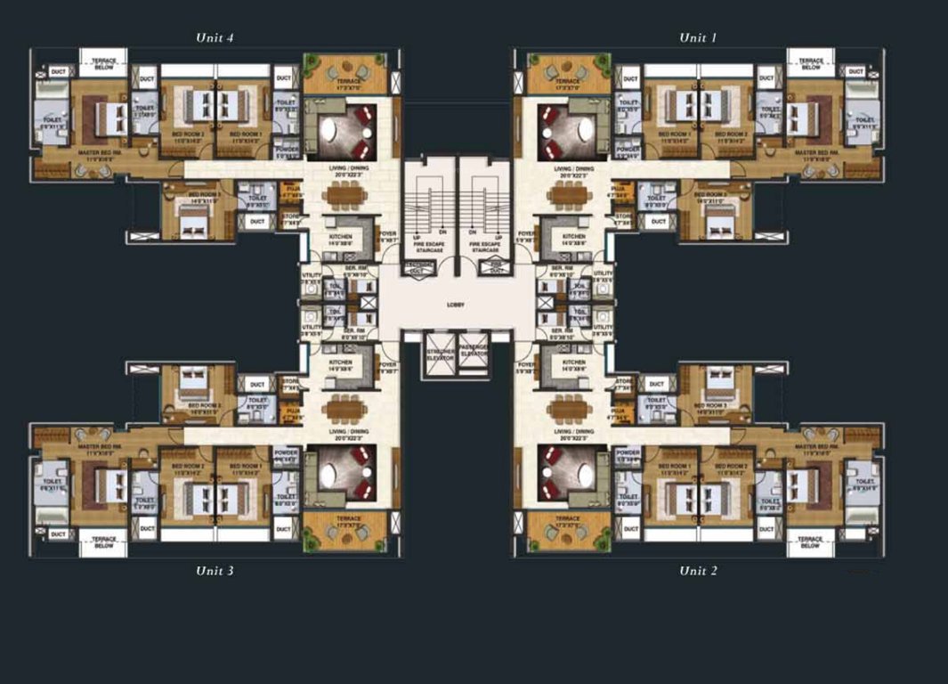 lodha belmondo sawgrass b Sawgrass B Cluster Plan