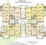  dwarka-project-1 Dwarka Project 1 Bldg D2 Cluster Plan