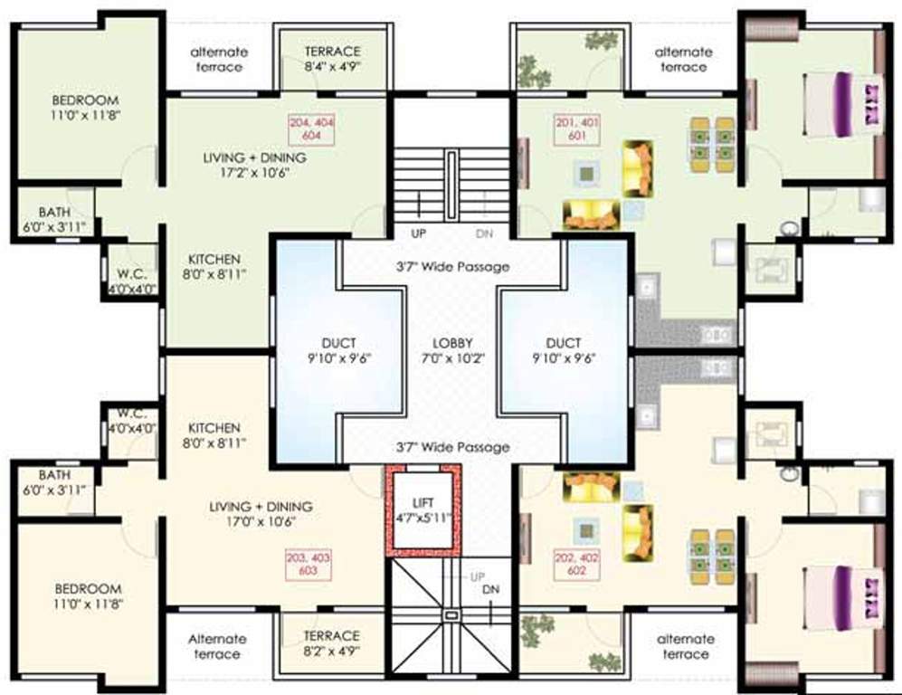 Images for Cluster Plan of Dreams Rachana C D Wings