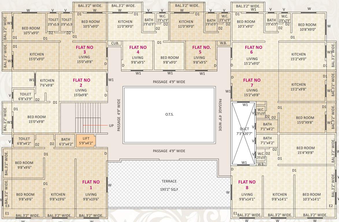 Images for Cluster Plan of Shivaji Ghamji Builders Ashtalaxmi Annex