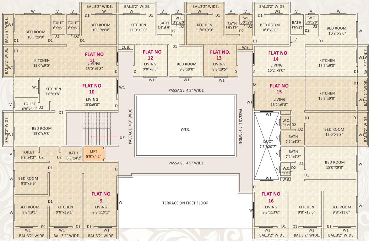 Images for Cluster Plan of Shivaji Ghamji Builders Ashtalaxmi Annex