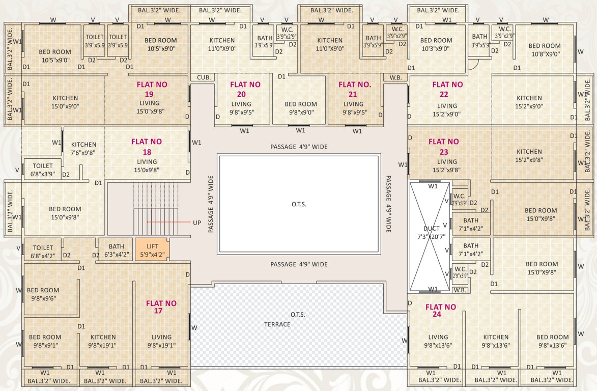 Images for Cluster Plan of Shivaji Ghamji Builders Ashtalaxmi Annex