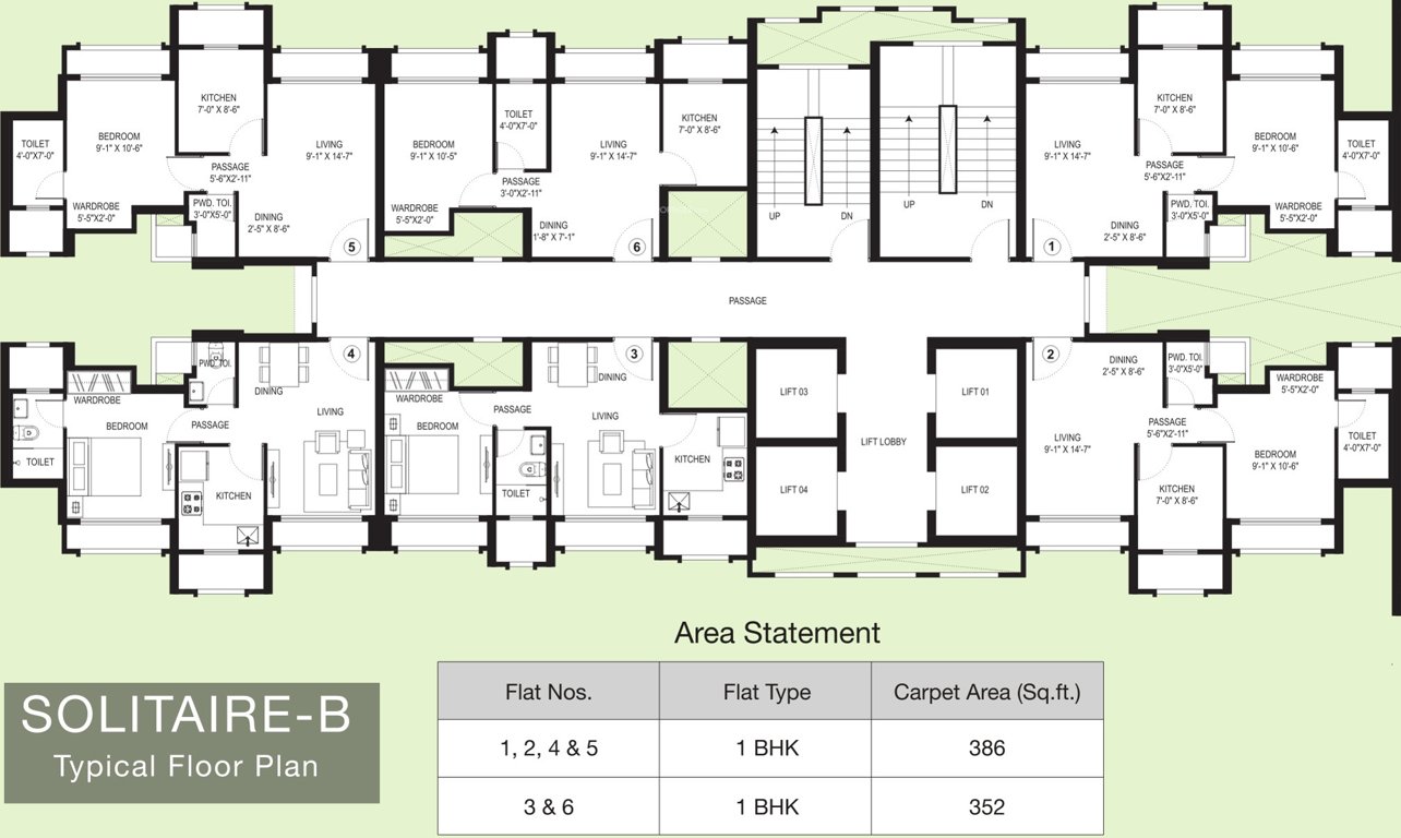 Images for Cluster Plan of Hiranandani Solitaire B