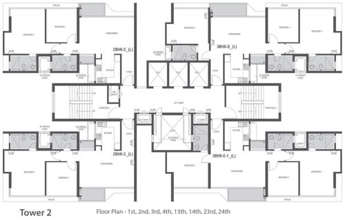  serein-phase-1 Images for Cluster Plan of TATA Serein Phase 1