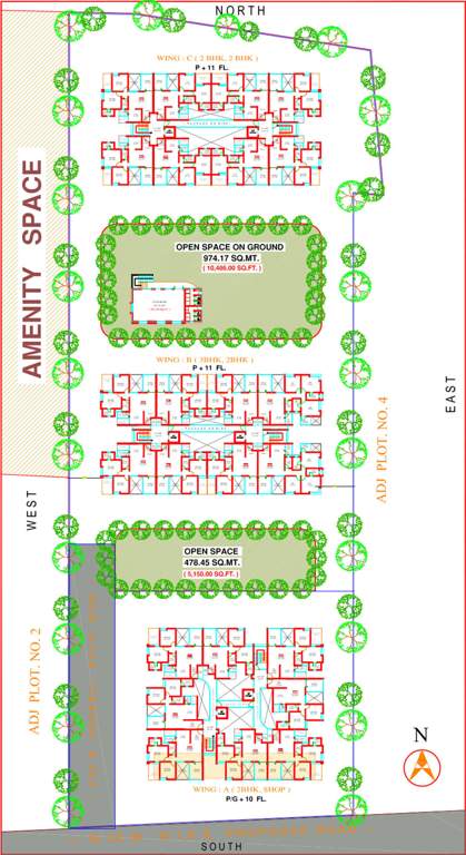Images for Layout Plan of Majestique Euriska
