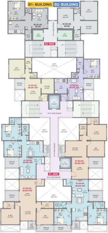 Images for Cluster Plan of Lunkad Anand Tarang B1 And B2