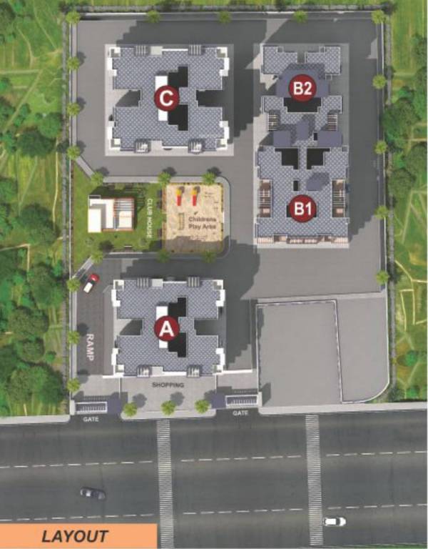Images for Layout Plan of Lunkad Anand Tarang B1 And B2