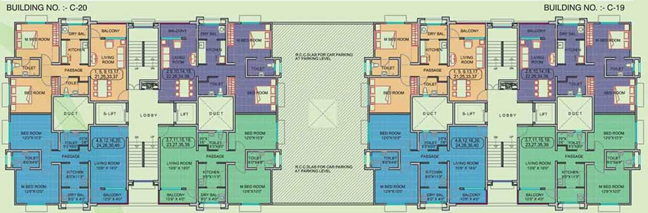  dwarka project 2 Images for Cluster Plan of Naiknavare Dwarka Project 2