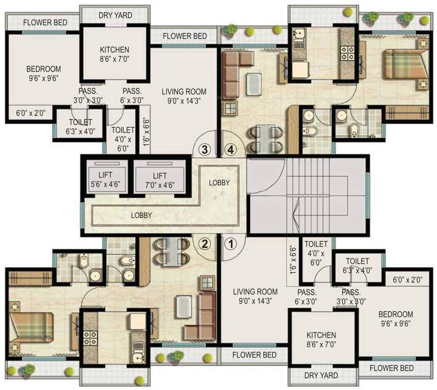 Images for Cluster Plan of Ekta Brooklyn Park Phase I