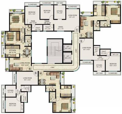 brooklyn-park-phase-iii Images for Cluster Plan of Ekta Brooklyn Park Phase III