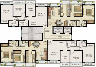  brooklyn-park-phase-iii Images for Cluster Plan of Ekta Brooklyn Park Phase III