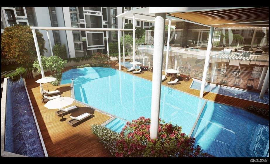  ganga legend a4 and b1 Swimming Pool